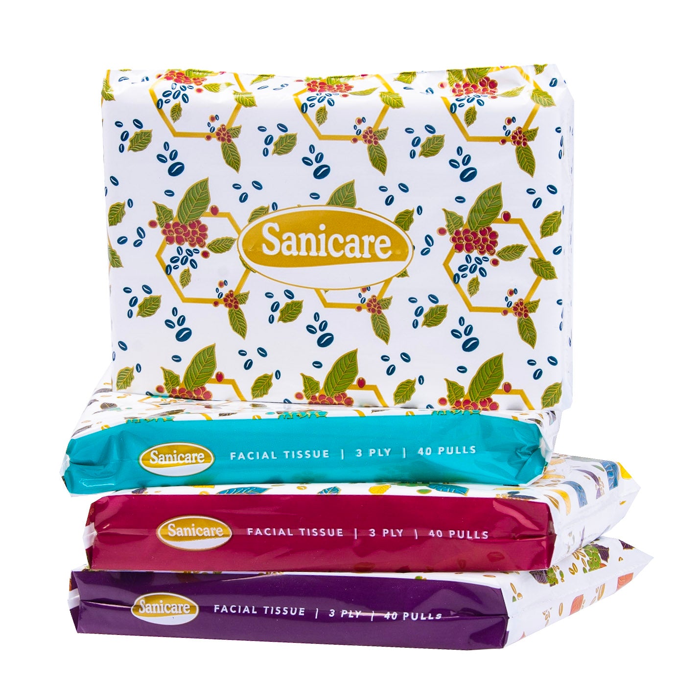 Sanicare Travel Pack Facial Tissue 3 Ply (1 Pack)