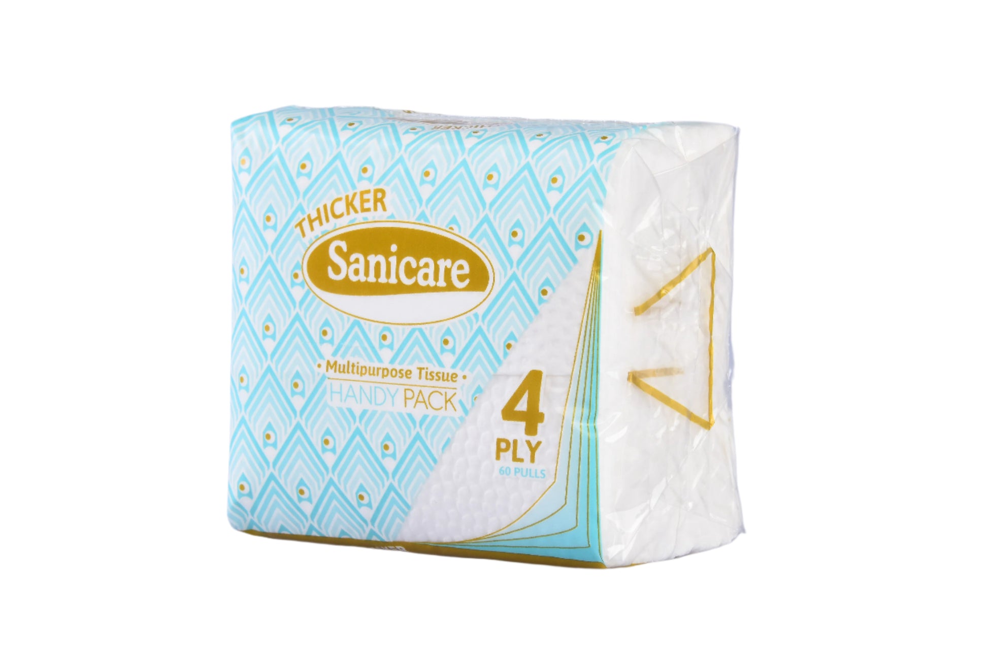 Sanicare Bathroom Tissue Handypack 60-Pulls 4-ply