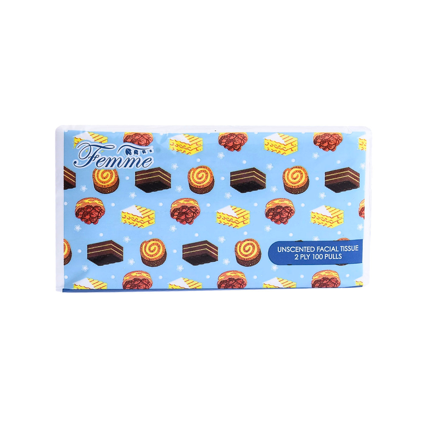 Femme Big Travel Pack Facial Tissue 100 Pulls (1 Pack)