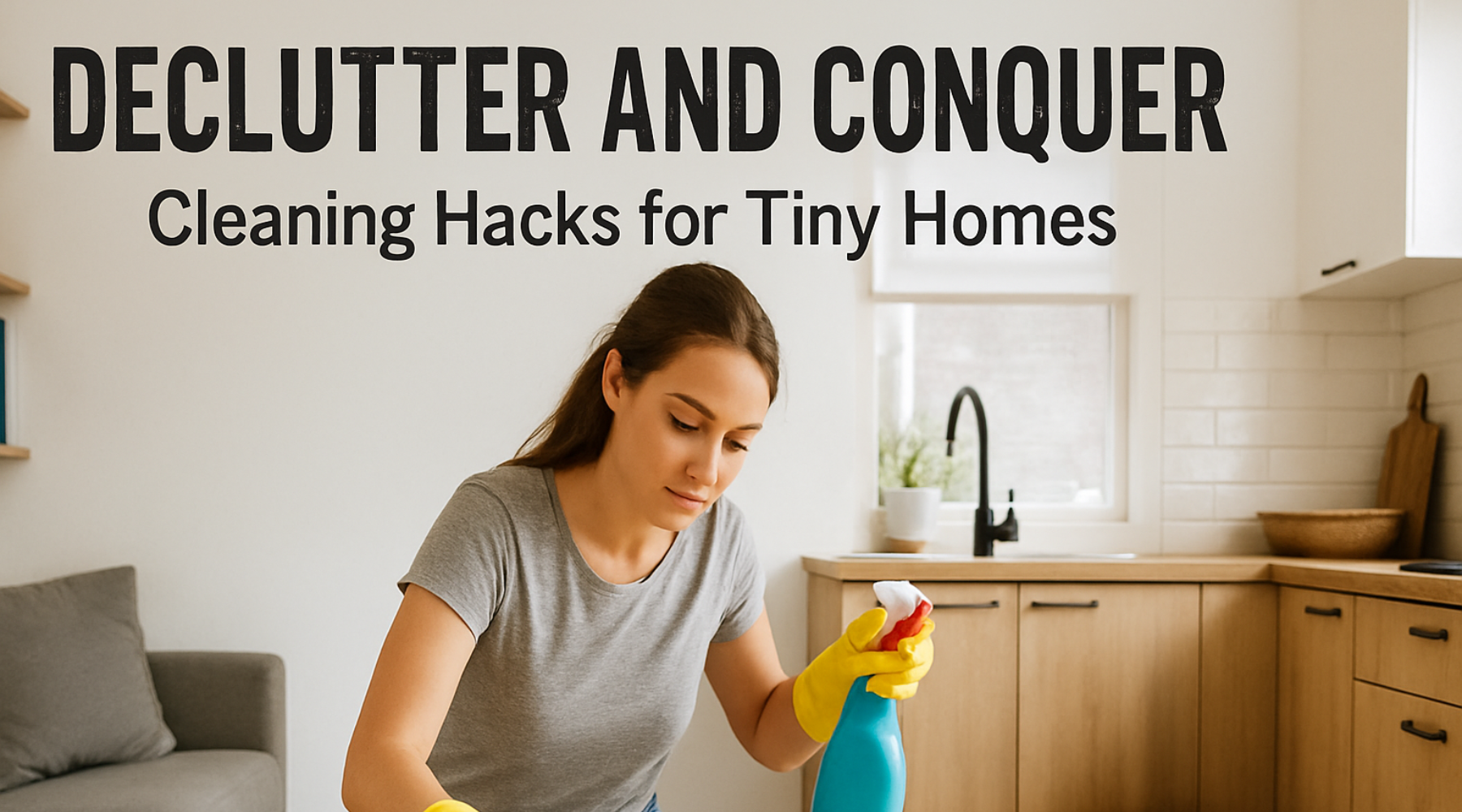 Declutter and Conquer: Cleaning Hacks for Tiny Homes