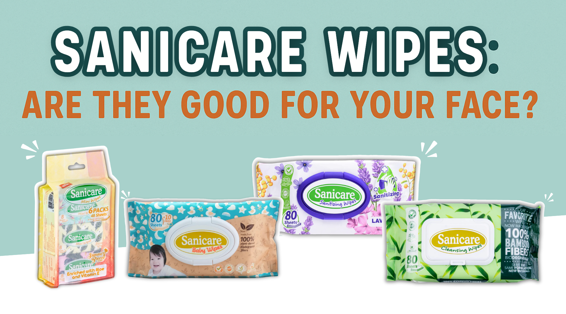 Sanicare Wipes: Are They Good for Your Face?