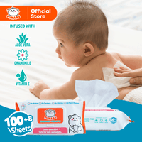 Punaas Fragrance - Free Baby Wipes 108's Pack of 1