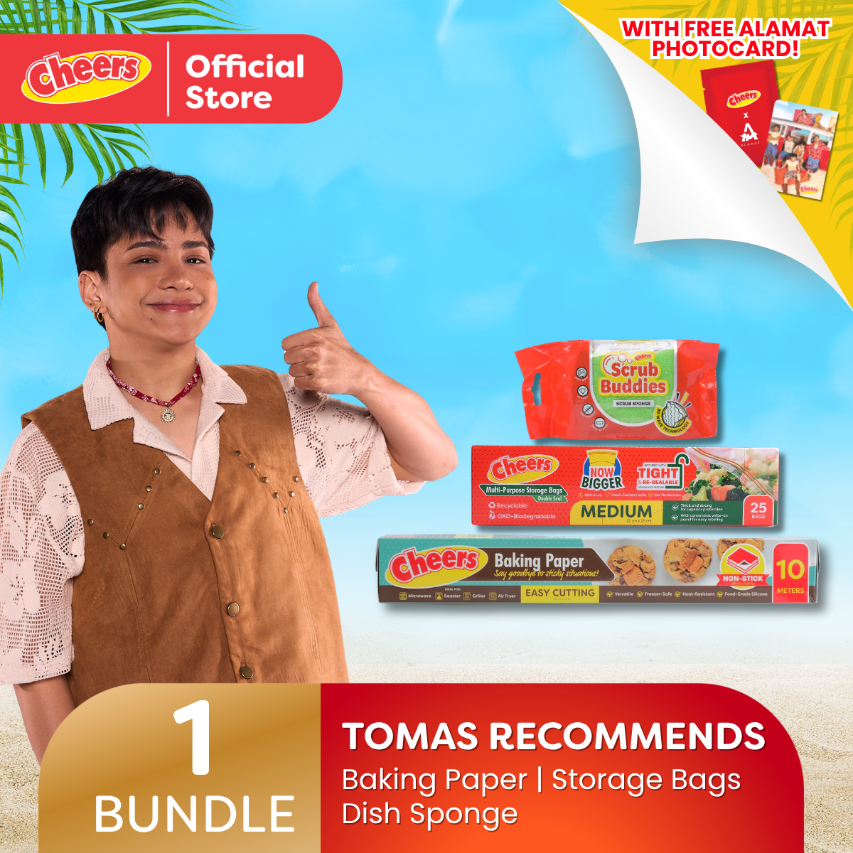 TOMAS CHEERS RECOMMENDS 2.0 - with Free Random Alamat Photocard