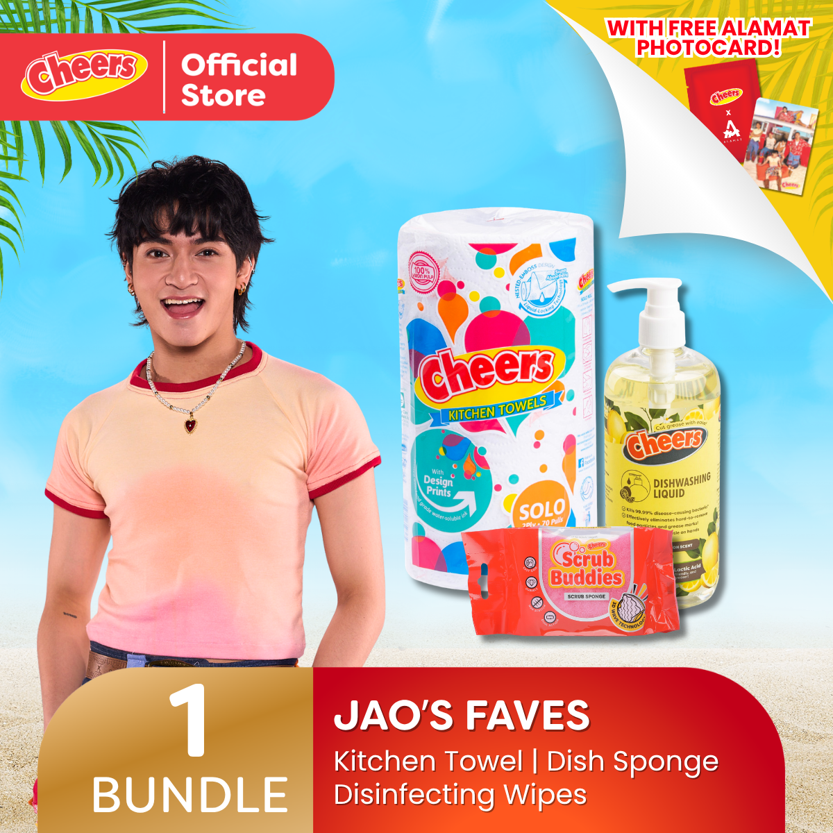 JAO'S CHEERS FAVES 2.0 - with Free Random Alamat Photocard