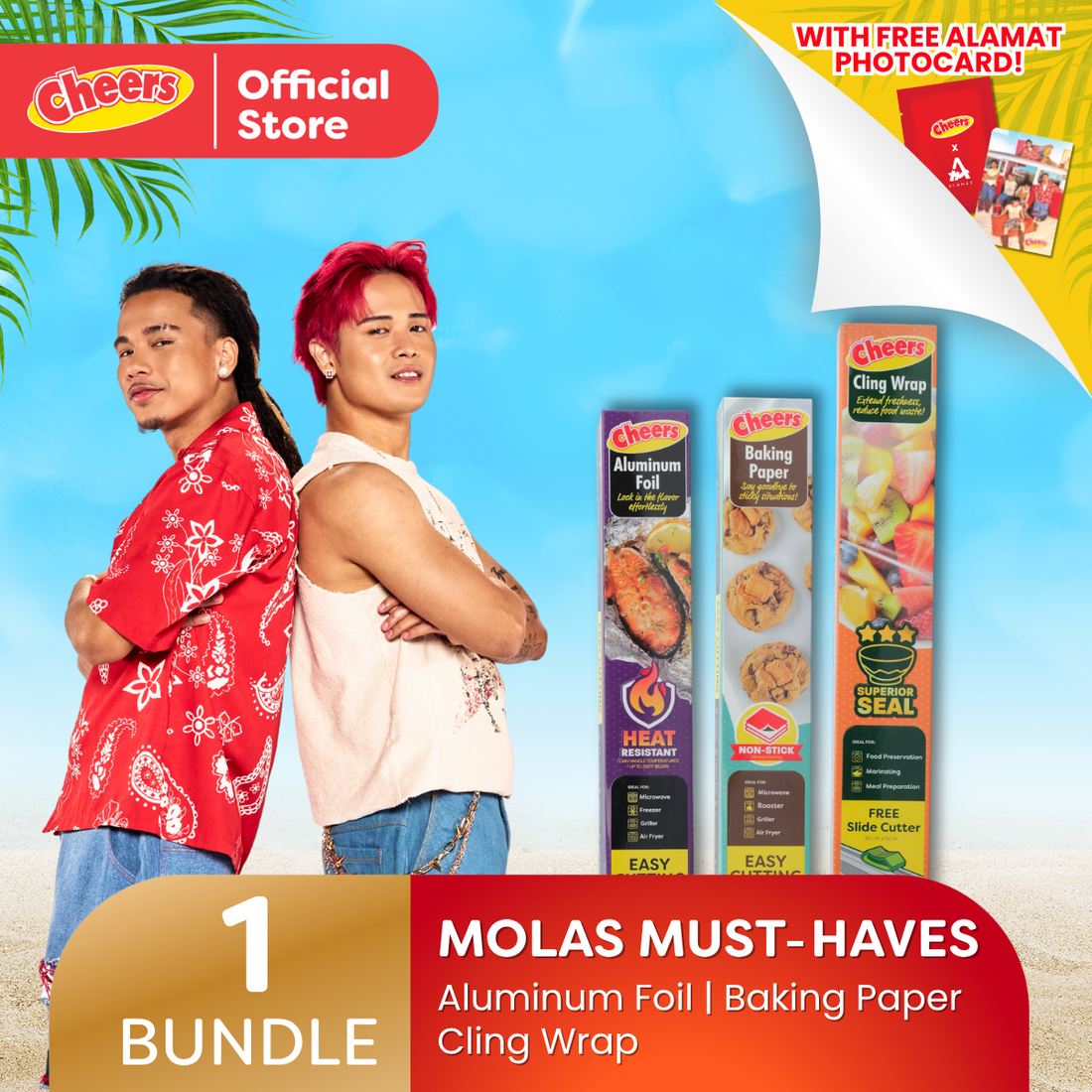 MOLAS CHEERS MUST-HAVES - with Free Random Alamat Photocard