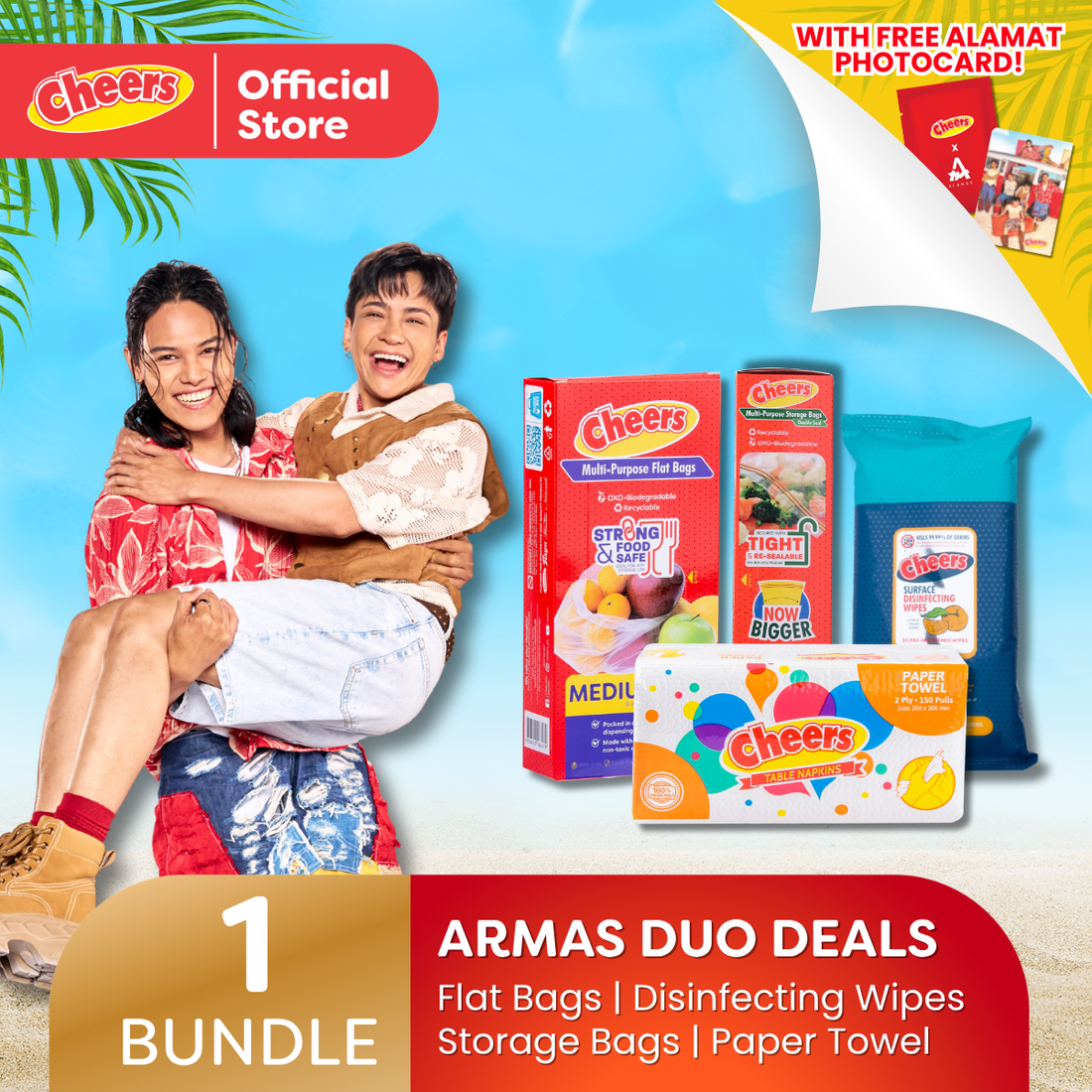 ARMAS CHEERS DUO DEALS - with Free Random Alamat Photocard