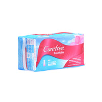 Carefree Breathable Unscented Panty Liner 20s