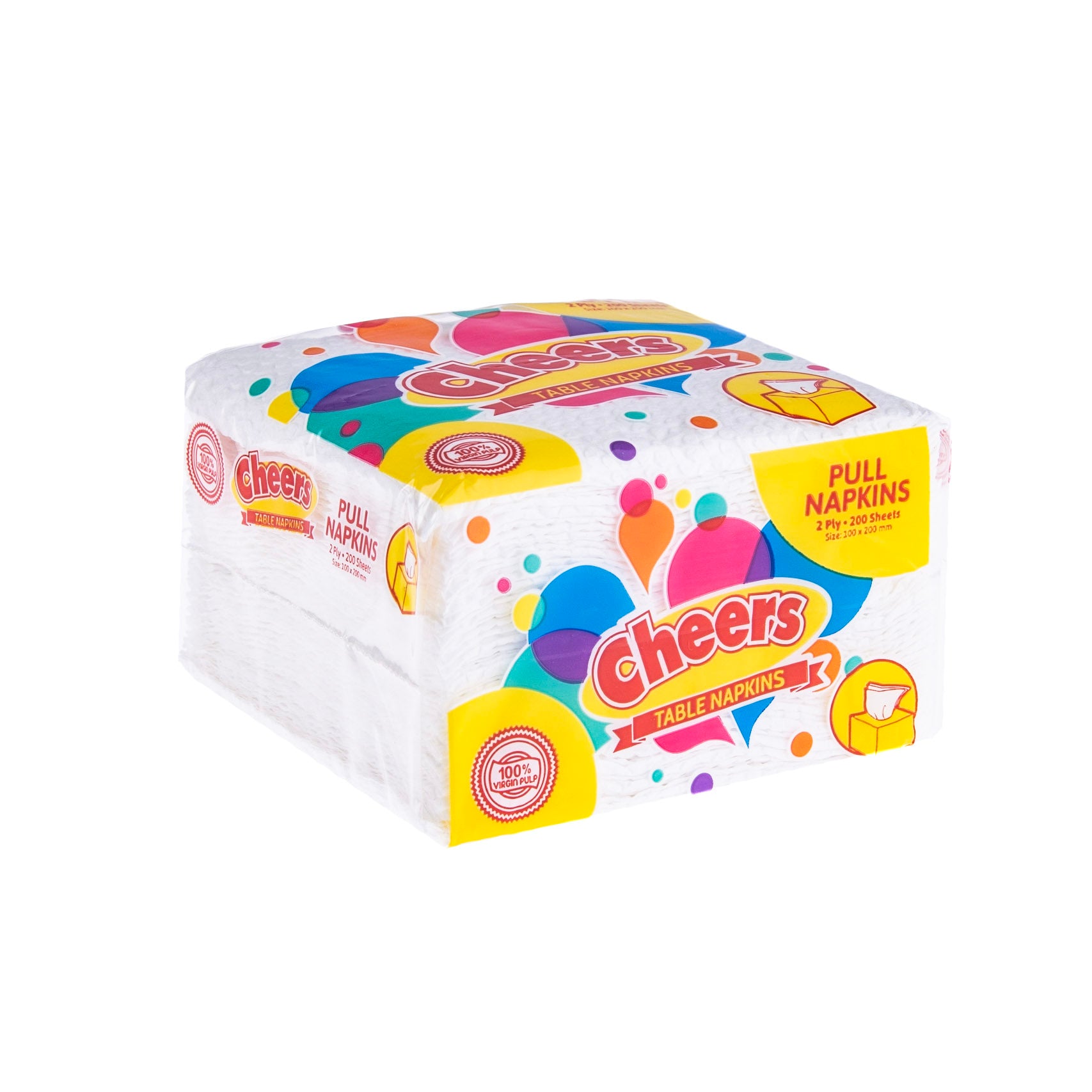 Cheers Pull Napkins 200 Sheets (1 Pack)