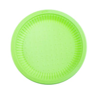 Cheers Starch-based Green Color Plates 6 Pieces (1 Pack)