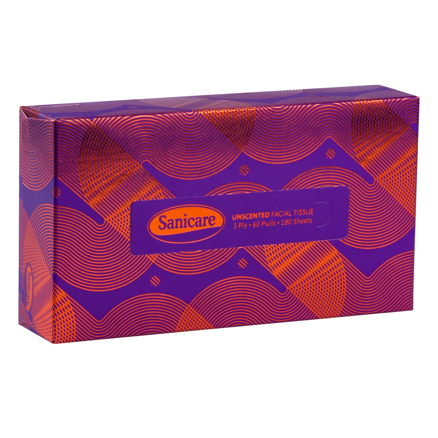 Sanicare Flat Box Facial Tissue 3 Ply (1 Box)