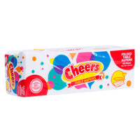 Cheers Folded Table Napkins 350 Sheets (1 Pack)