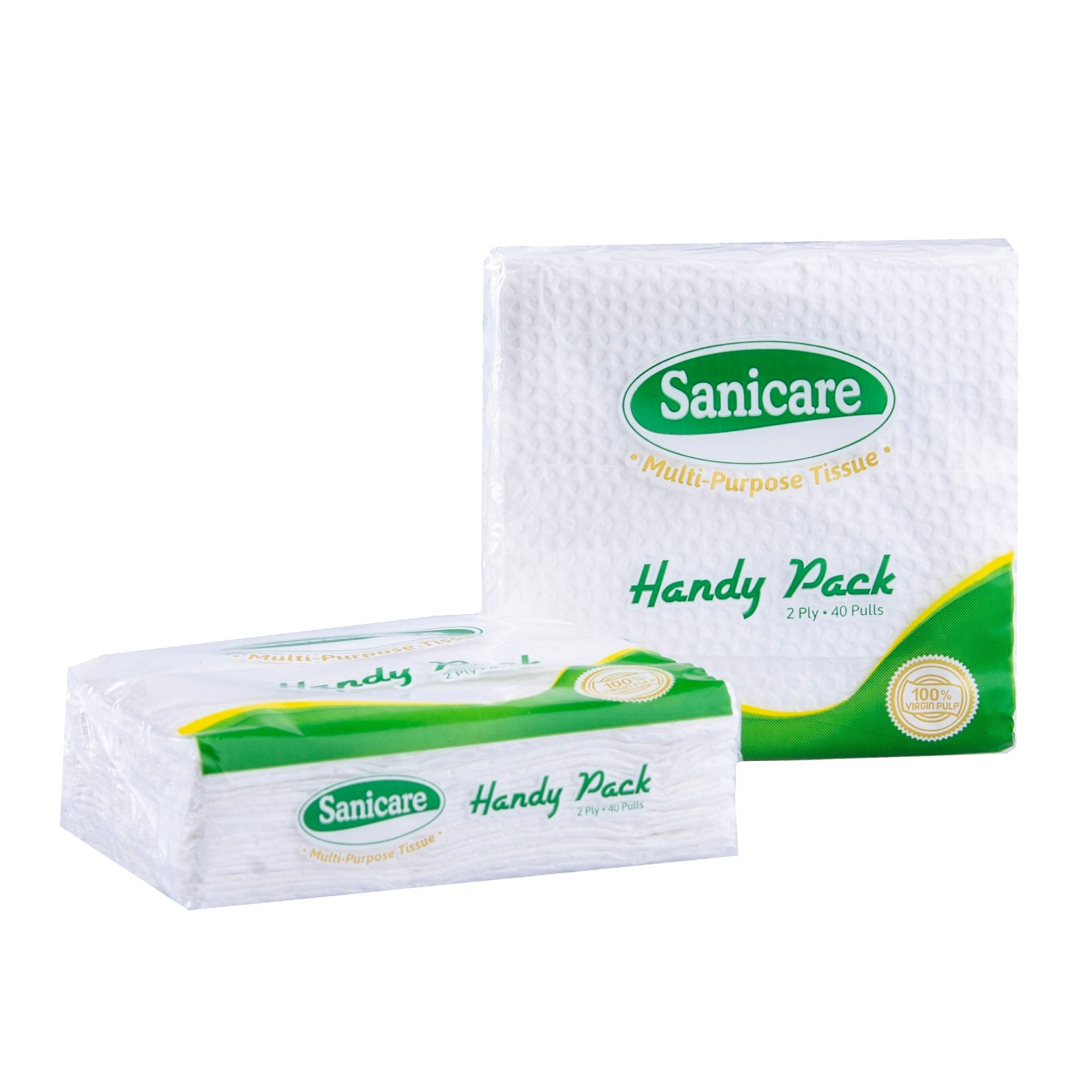 Sanicare Handy Pack Bathroom Tissue 40 Pulls (Pack of 3)