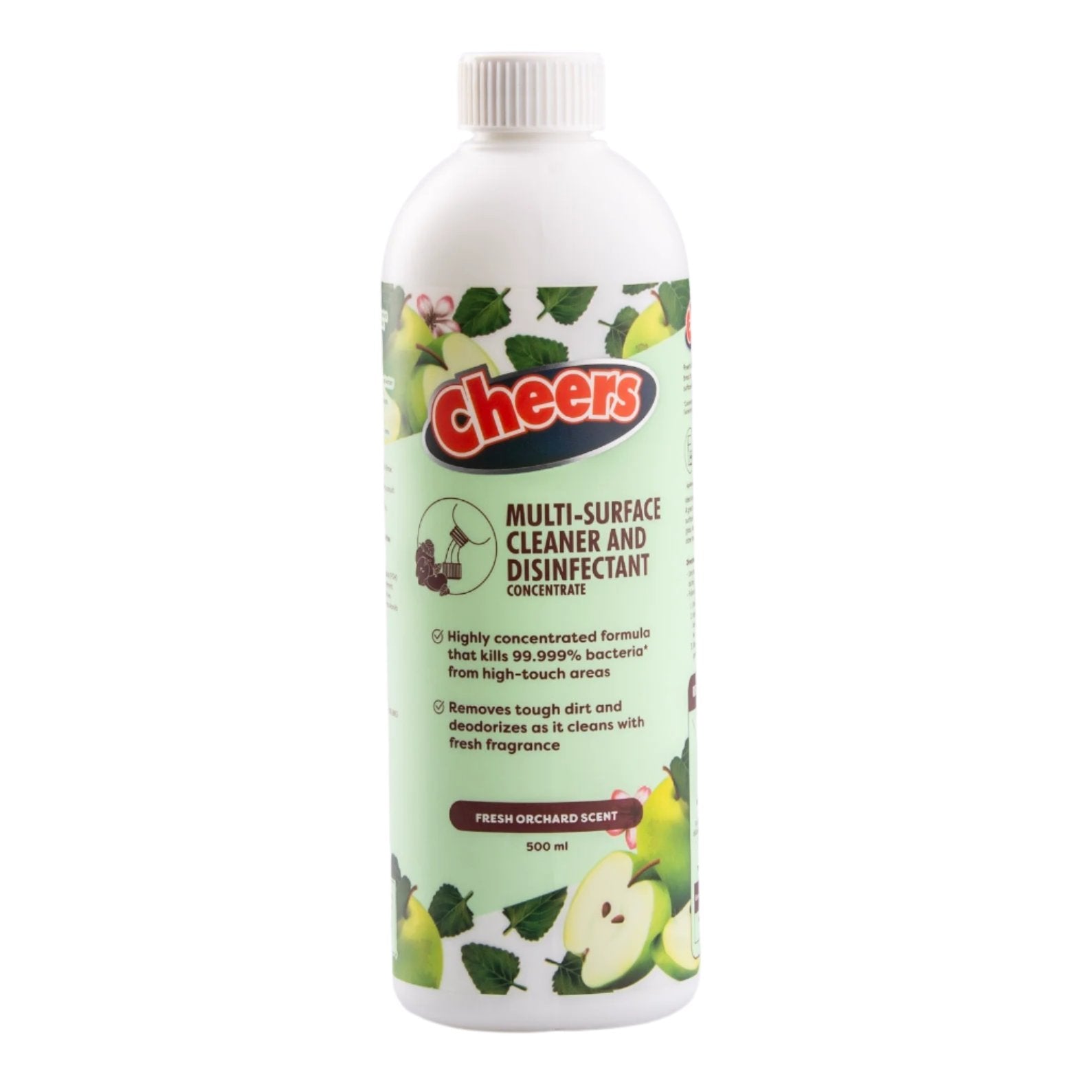 Cheers Multi-Surface Cleaner and Disinfectant Concentrate (500ml Bottle)