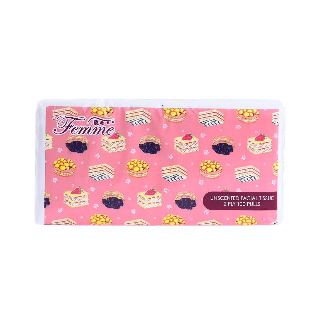 Femme Big Travel Pack Facial Tissue 100 Pulls (1 Pack)