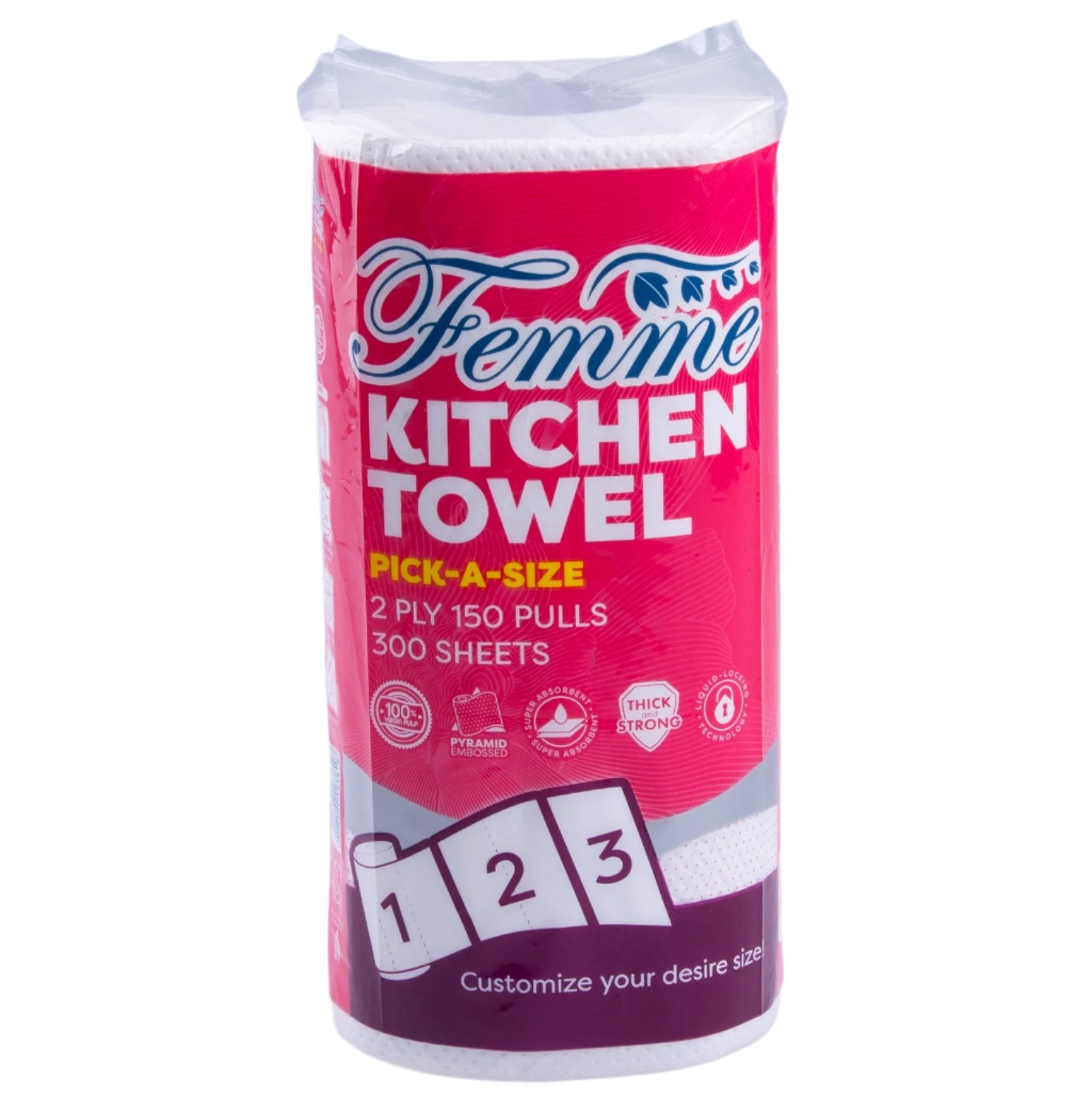 Femme Pick-A-Size Kitchen Towel (1 Roll)