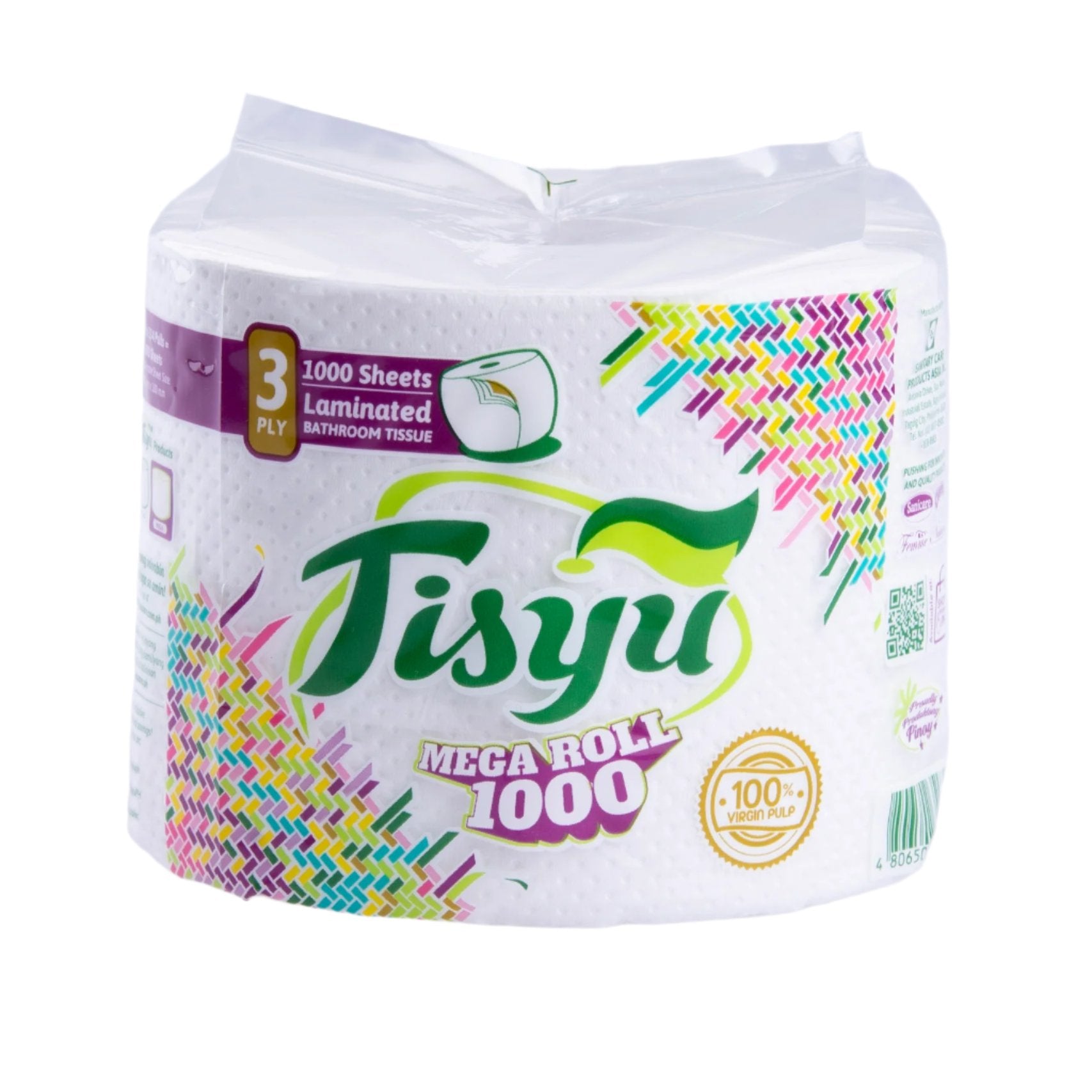 Tisyu Mega Roll 3 Ply Bathroom Tissue (1 Roll)