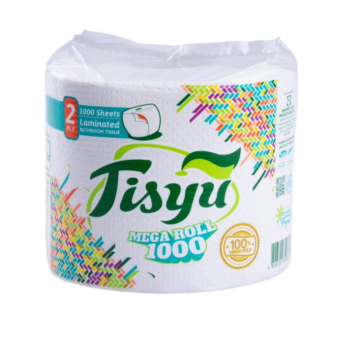 Tisyu Mega Roll 2 Ply  Bathroom Tissue (1 Roll)