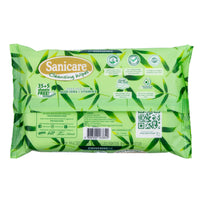 Sanicare Bamboo Cleansing Wipes  35+5 Sheets (1 Pack)