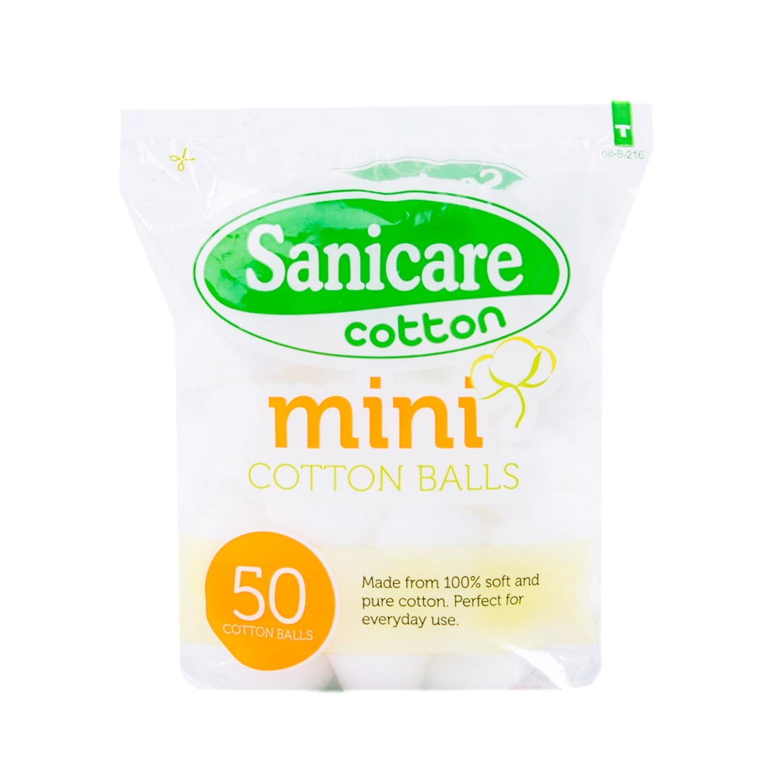 Sanicare Mini Cotton Balls 50 Balls (Pack of 3)