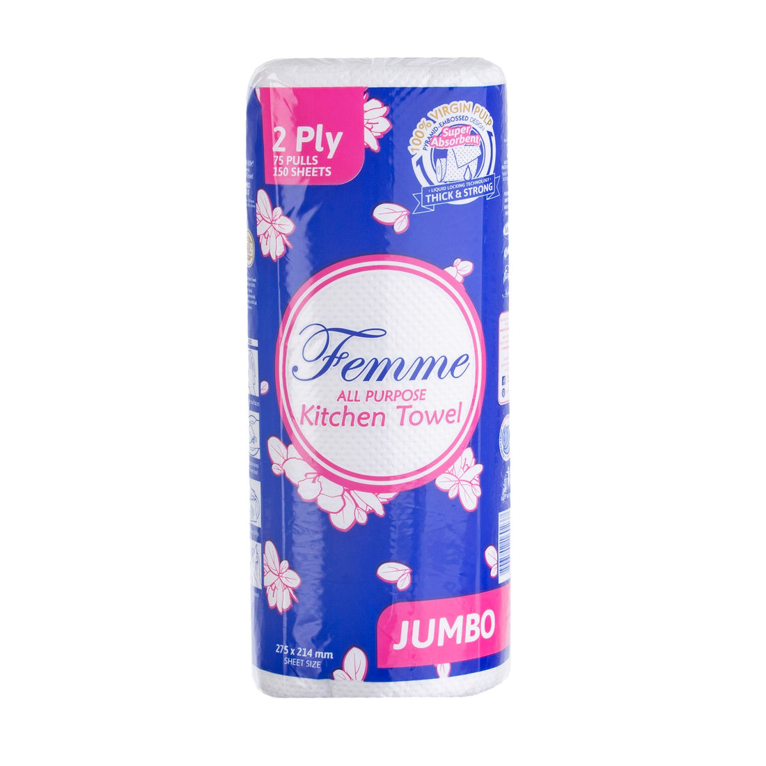 Femme All-Purpose Jumbo Kitchen Towel (1 Roll)