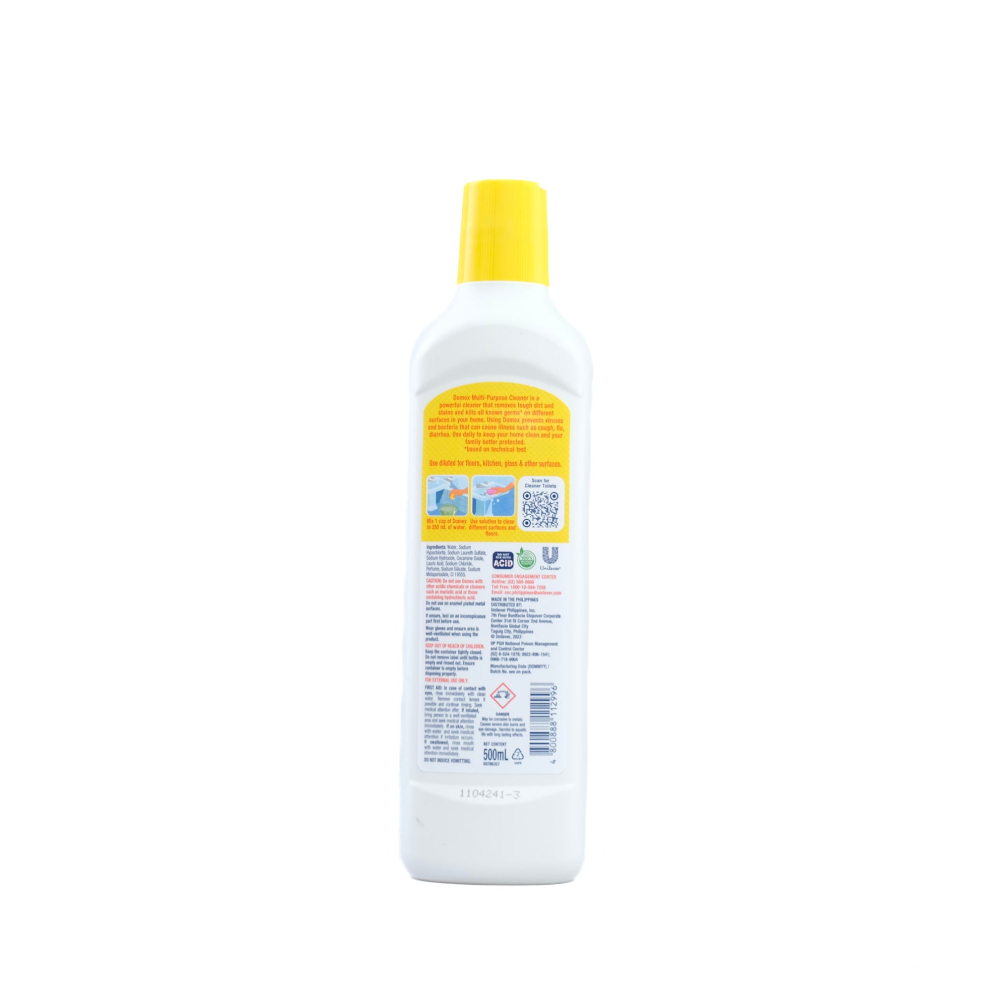 Domex Multi-Purpose Cleaner Lemon 500ml