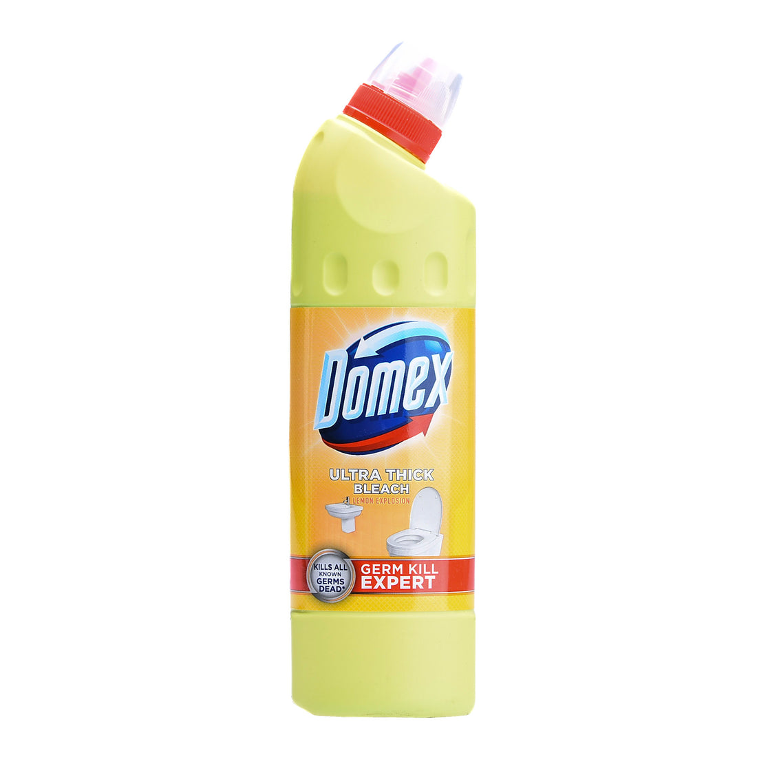 Domex Ultra Thick Bleach Toilet Cleaner Lemon Explosion 500ml