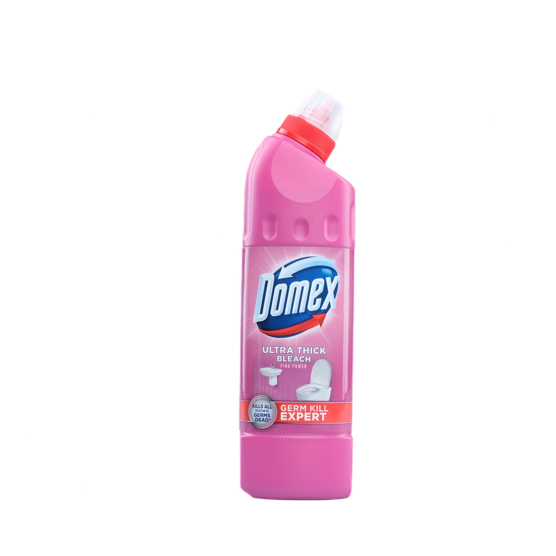 Domex Ultra Thick Bleach Toilet Cleaner Pink Power 500ml