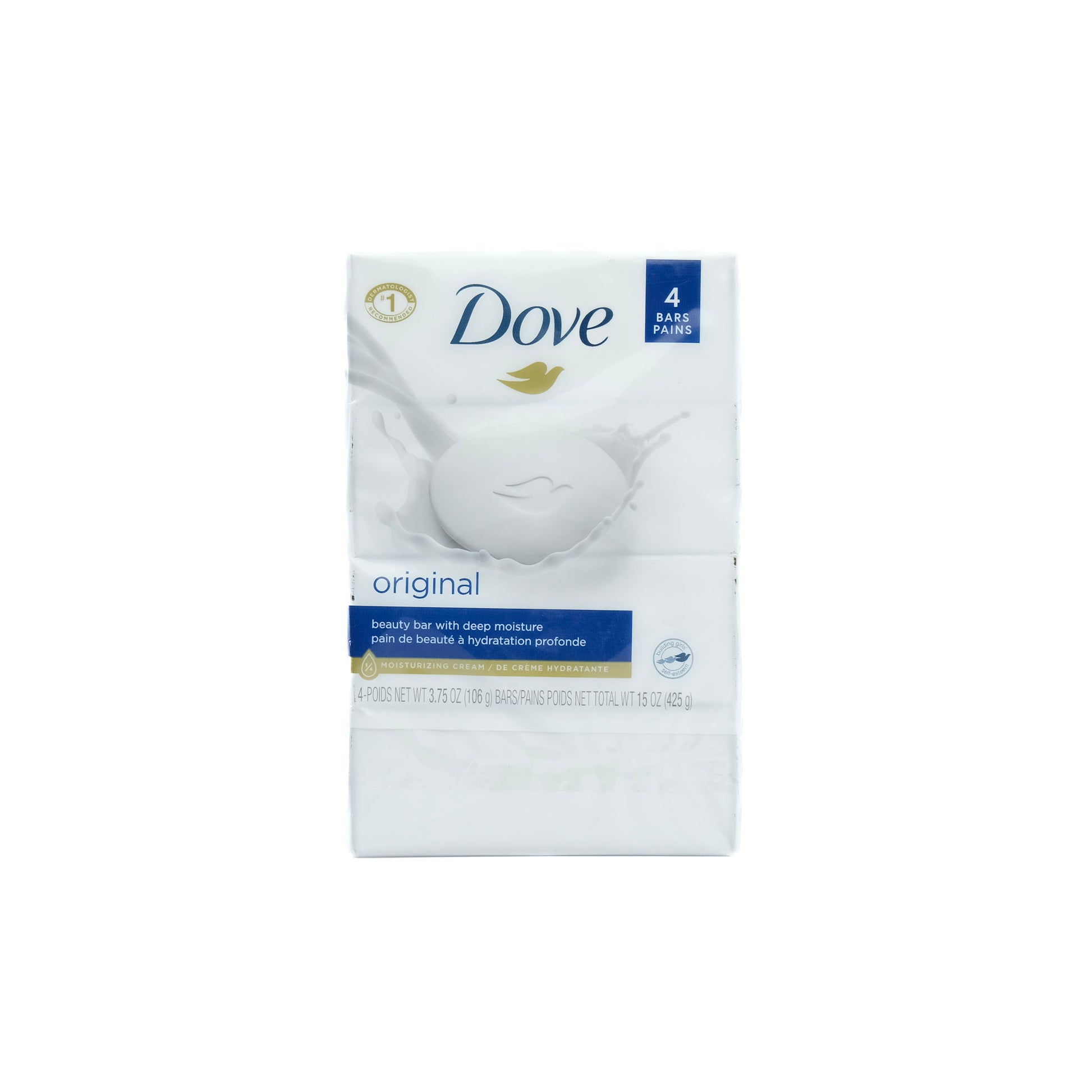 Dove Bar White 3.75 oz. (Pack of 4)