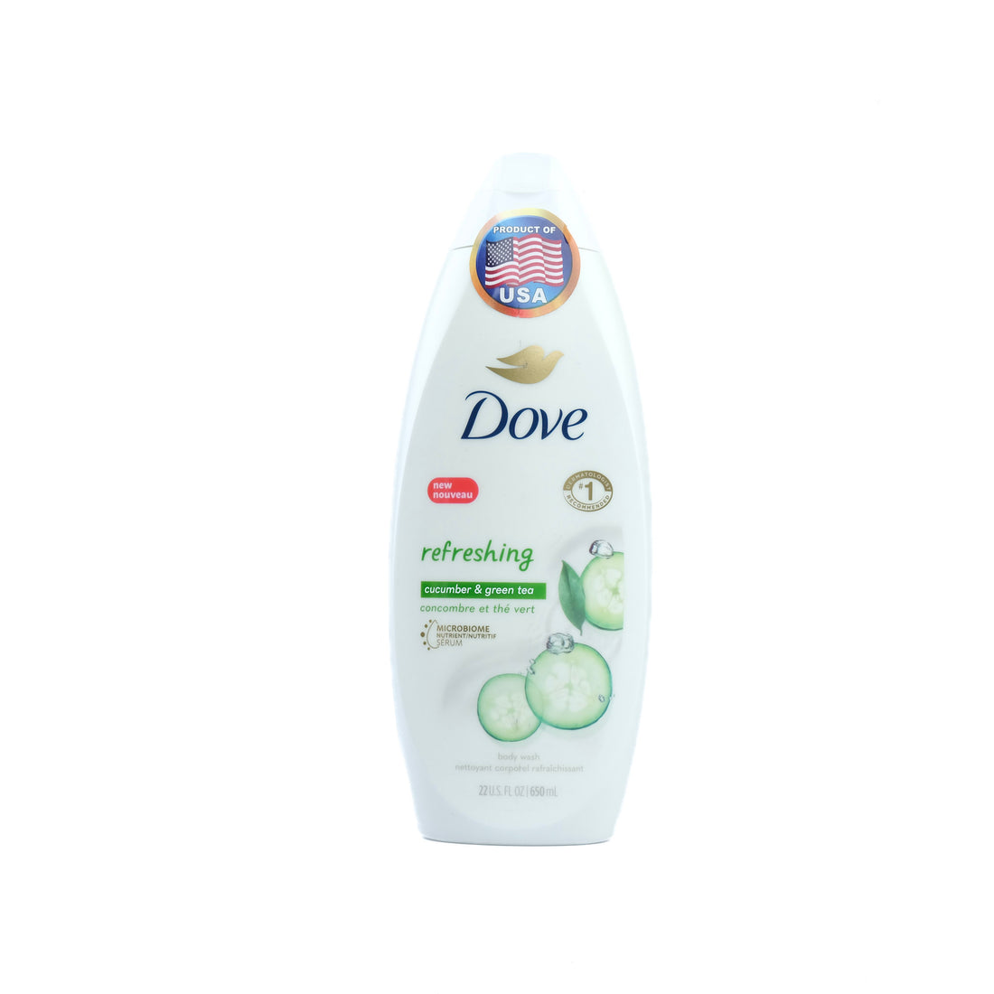 Dove Body Wash Go Fresh Cool Moisture 22oz.