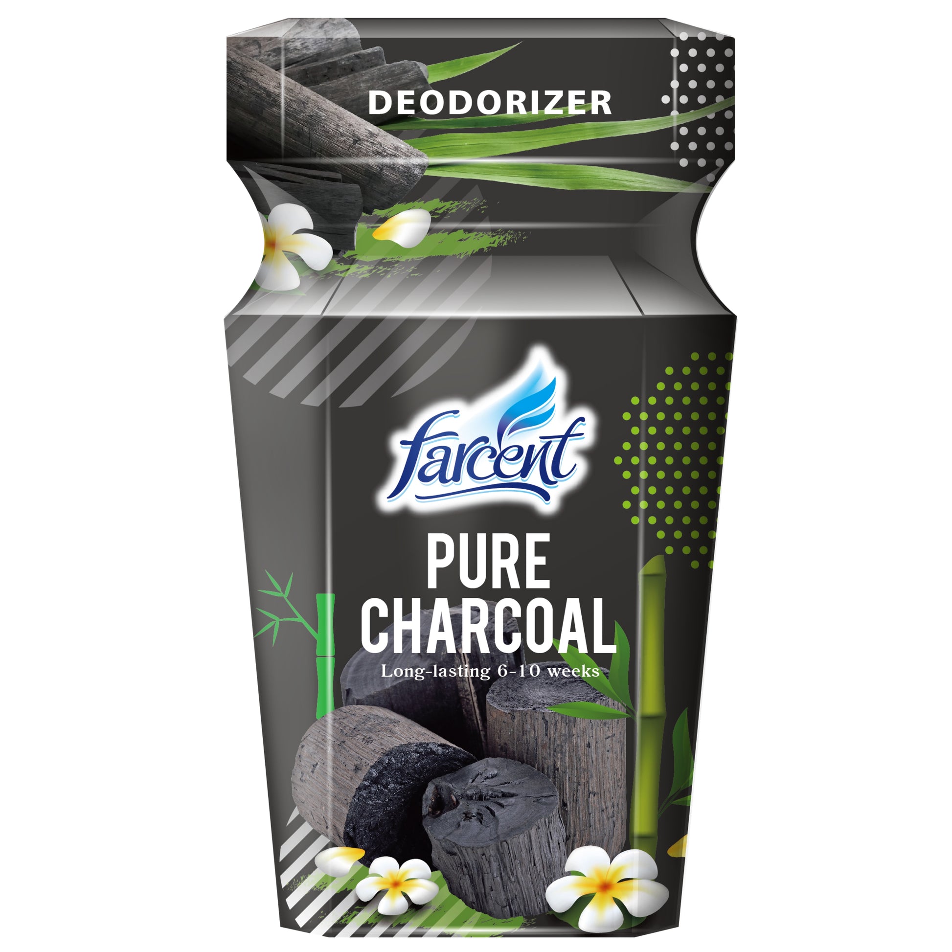 Farcent Botanic Liquid Deodorizer Charcoal 350ml