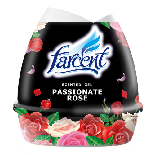 Farcent Scented Gel Passionate Rose 200g