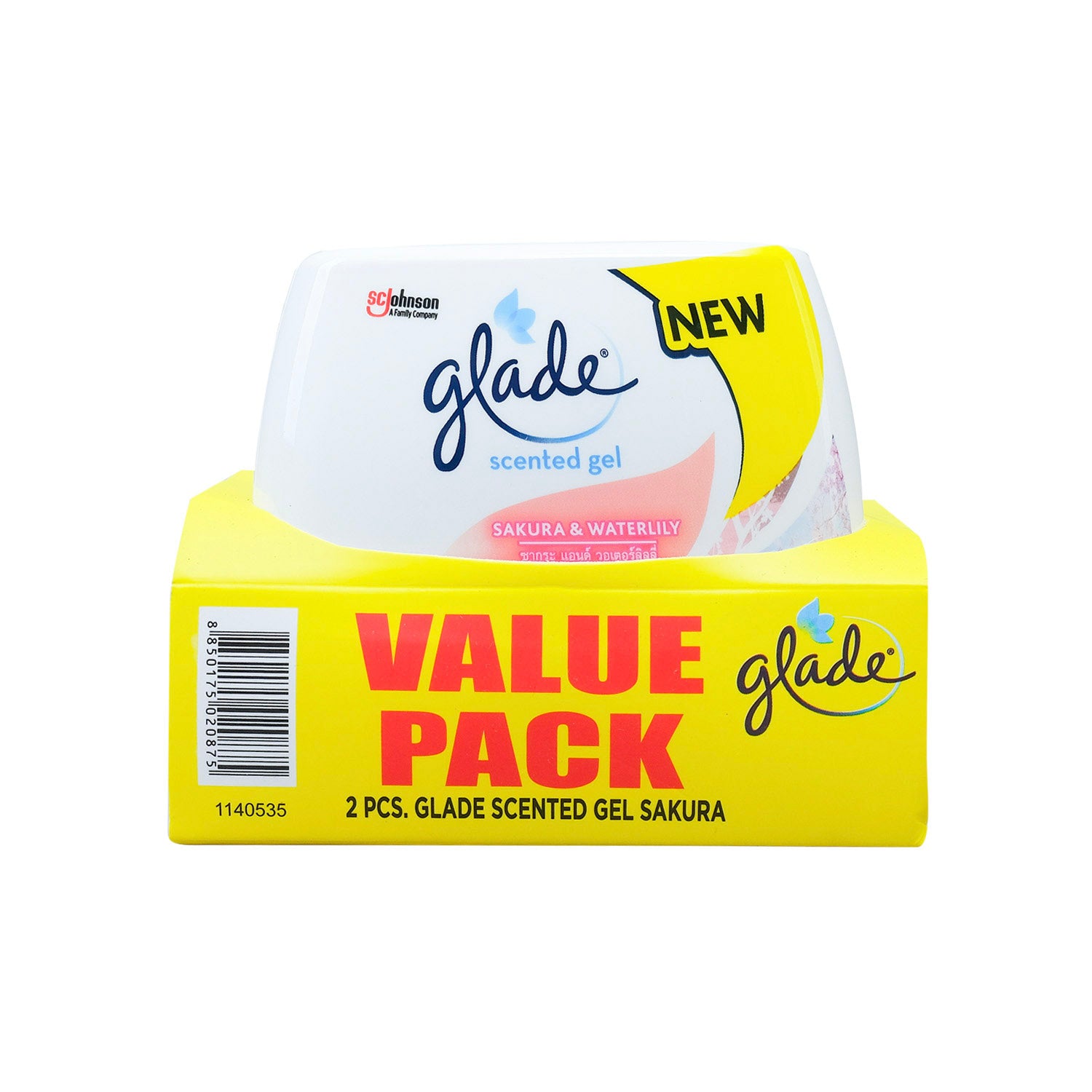 Glade Scented Gel - Sakura Twin 180g (Pack of 2)