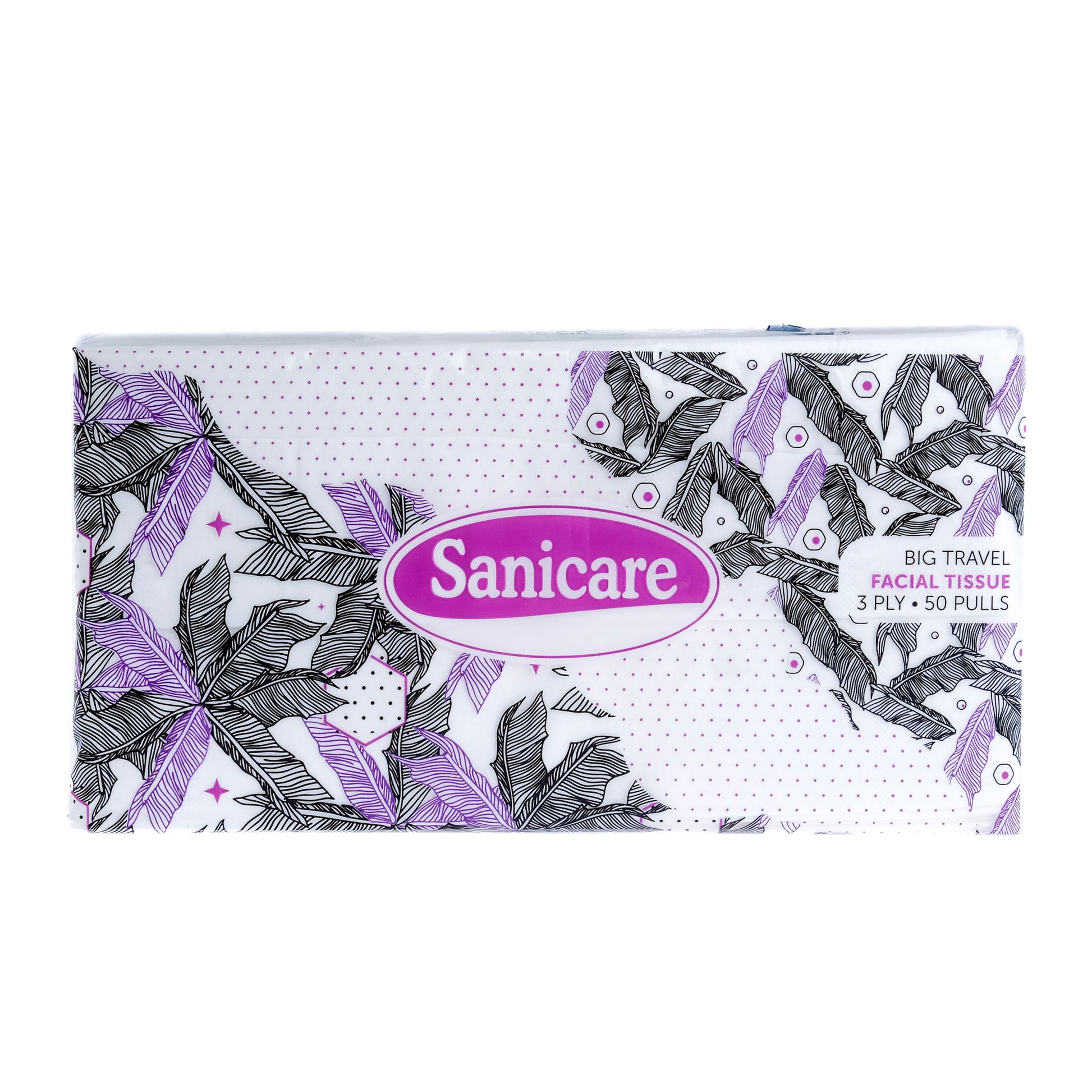 Sanicare Big Travel Pack Facial Tissue 3 Ply (1 Pack)