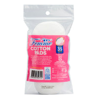 Femme Cotton Round Pads - 35 Pieces (Pack of 2)