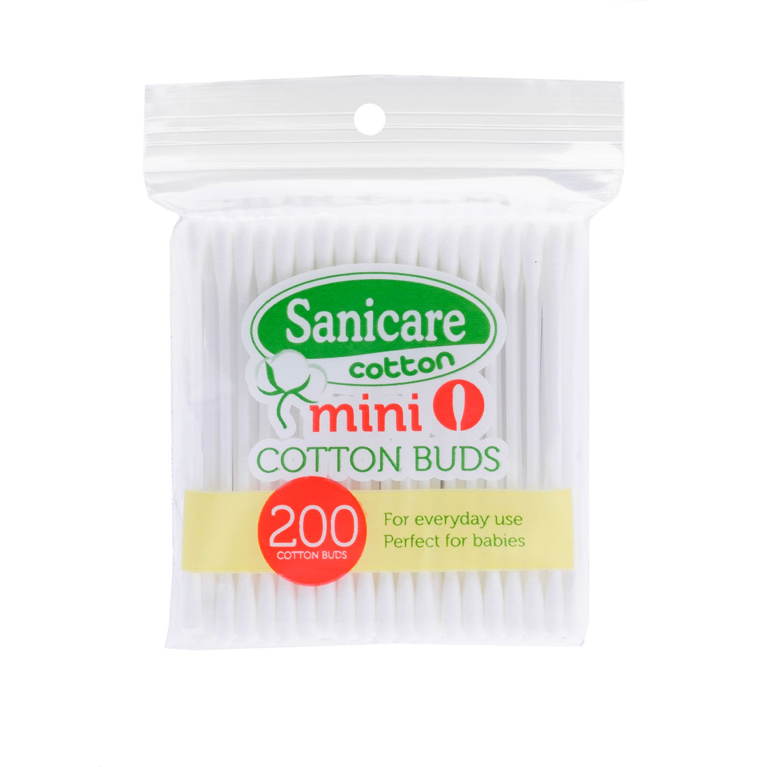 Sanicare Mini Buds 200 Tips (Pack of 3)