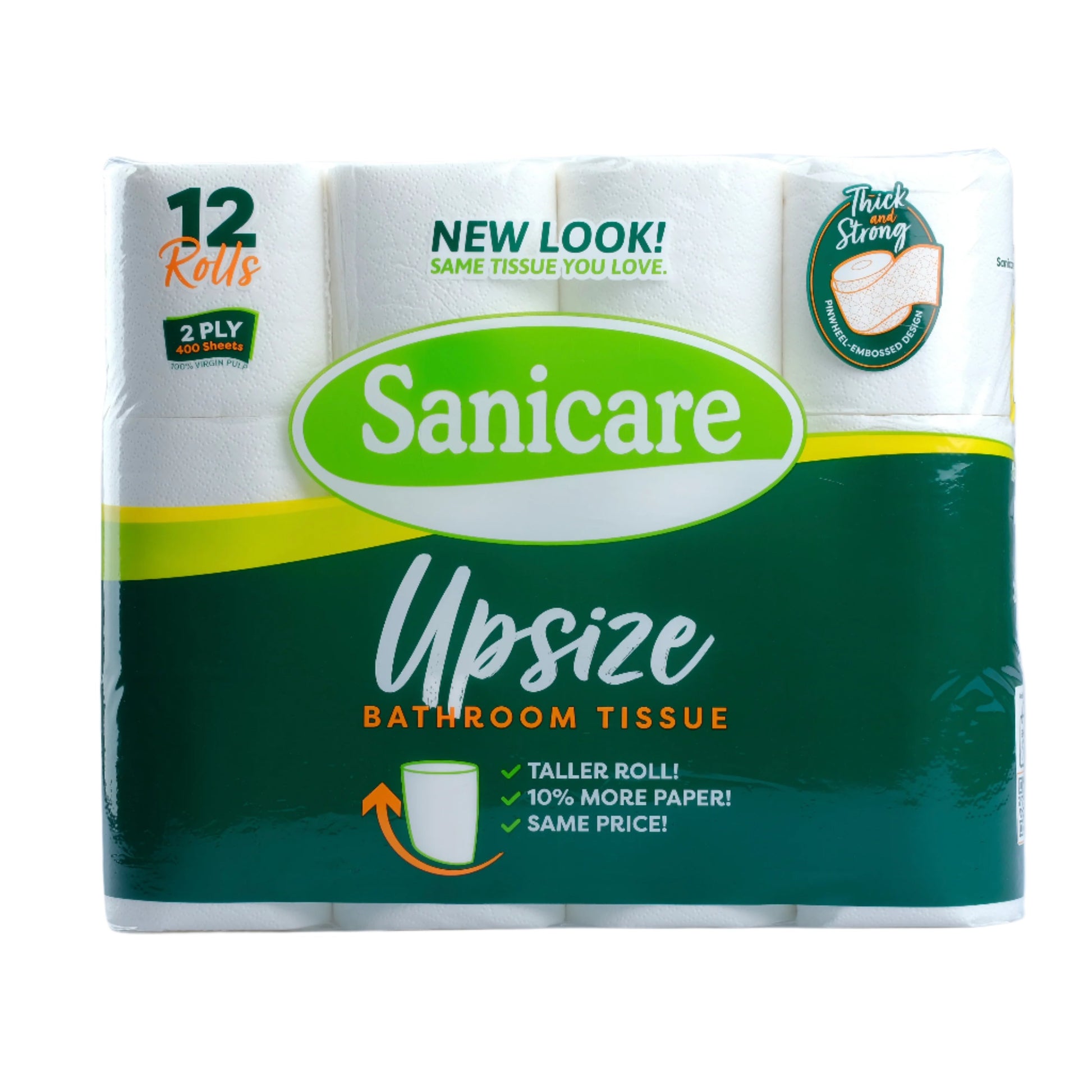 Sanicare Upsize Bathroom Tissue (12 Rolls)