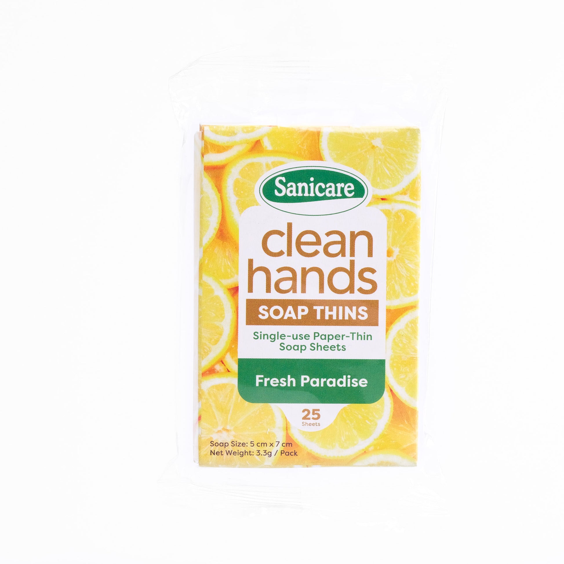 Sanicare Clean Hands Soap Thins - Fresh Paradise