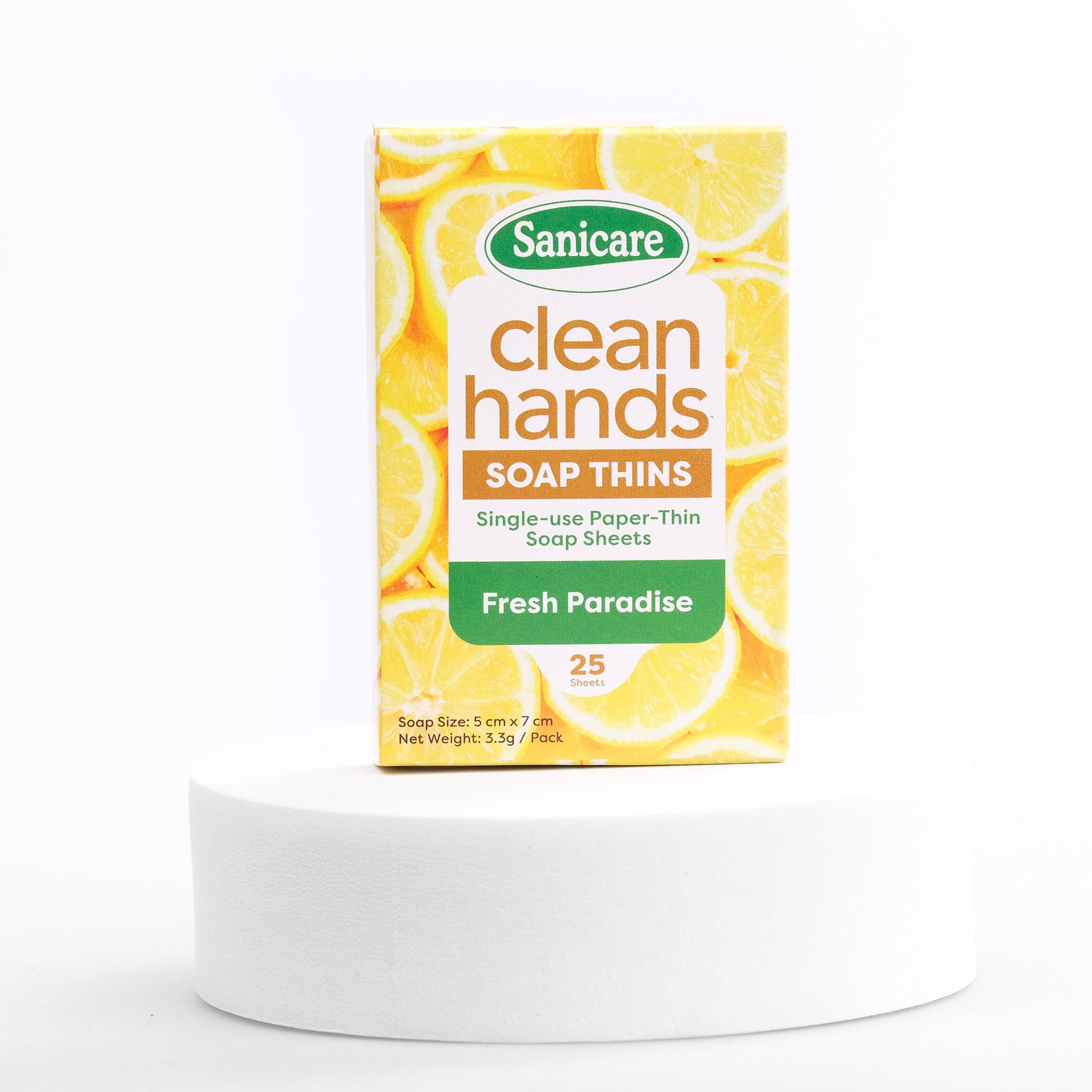 Sanicare Clean Hands Soap Thins - Fresh Paradise