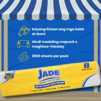 Jade Value Table Napkin Pre-Cut Folded 2000-sheets