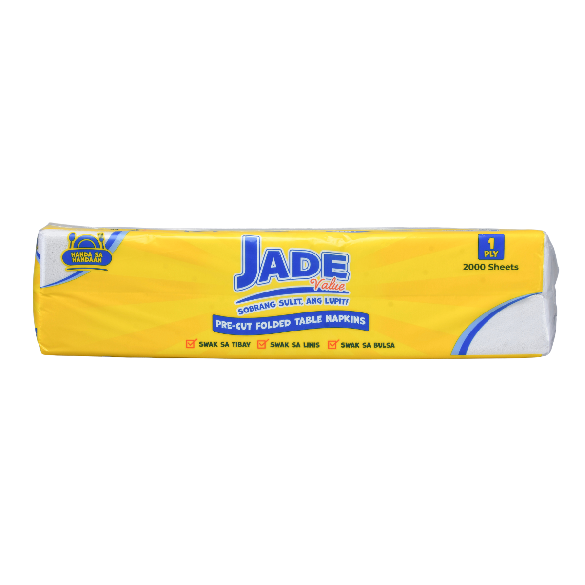 Jade Value Table Napkin Pre-Cut Folded 2000-sheets