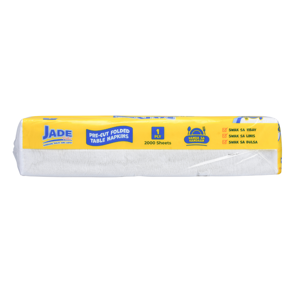Jade Value Table Napkin Pre-Cut Folded 2000-sheets