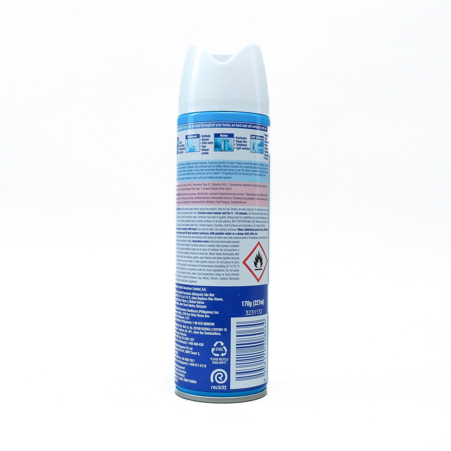 Lysol Disinfectant Spray Crisp Linen 170g