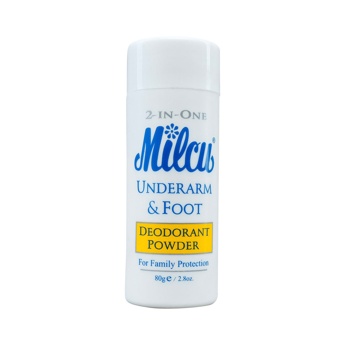 Milcu Underarm & Foot Deodorant Powder 80G