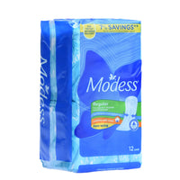 Modess Cottony Maxi Non Wings Napkin 12s