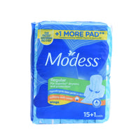 Modess Cottony Maxi Wings Napkin 16s