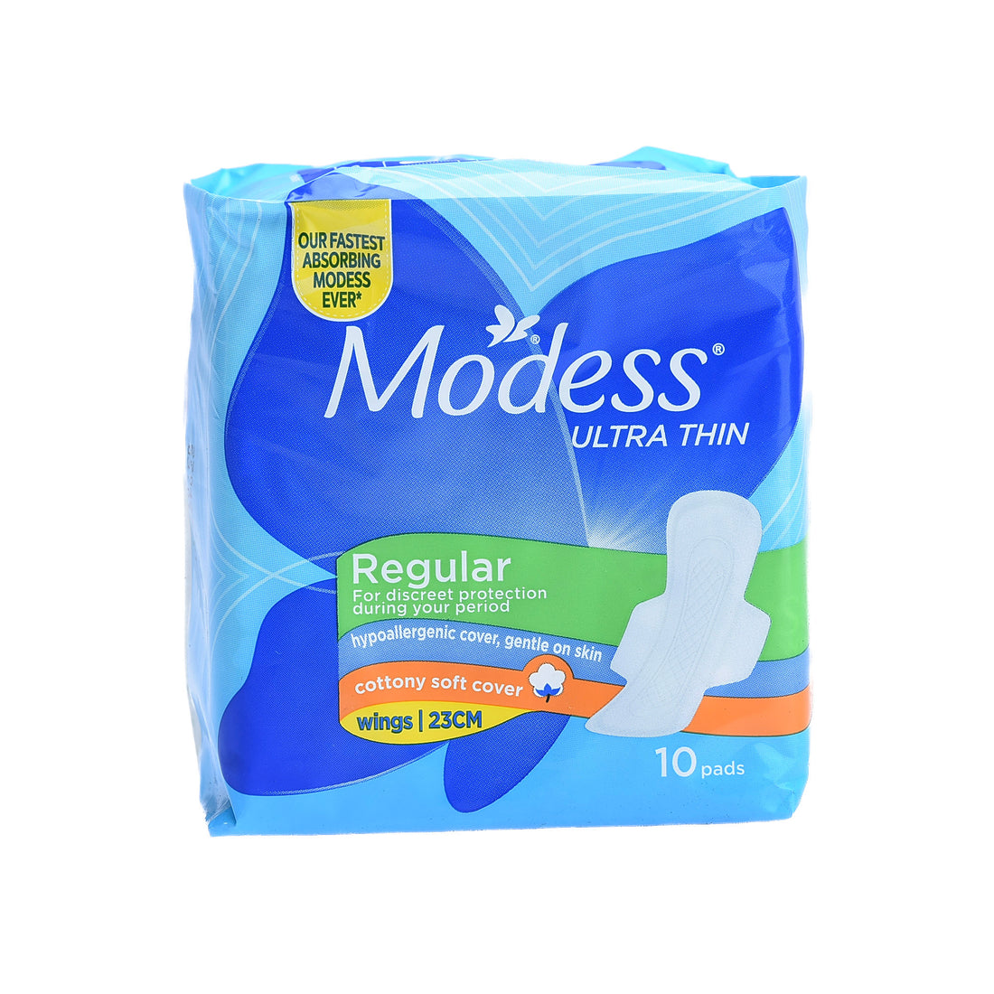 Modess Cottony Soft Ultra Thin Wing Napkin 10s