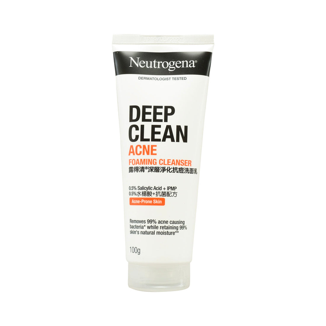 Neutrogena Deep Clean Acne Foaming Cleanser 100g