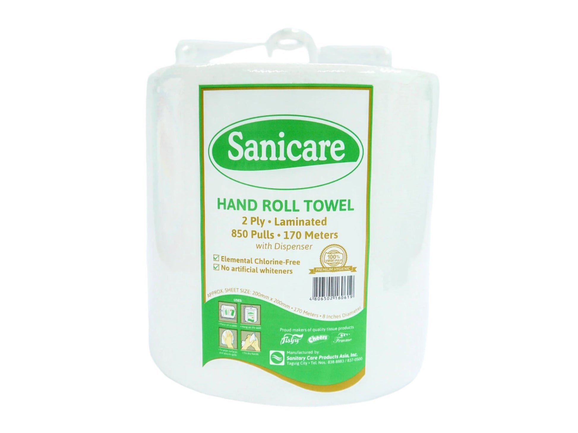 Sanicare Hand Roll Towel Refill