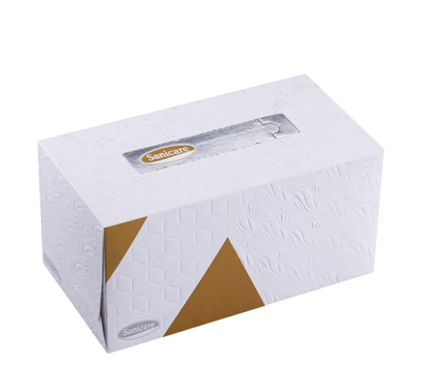 Sanicare Large Box Facial Tissue