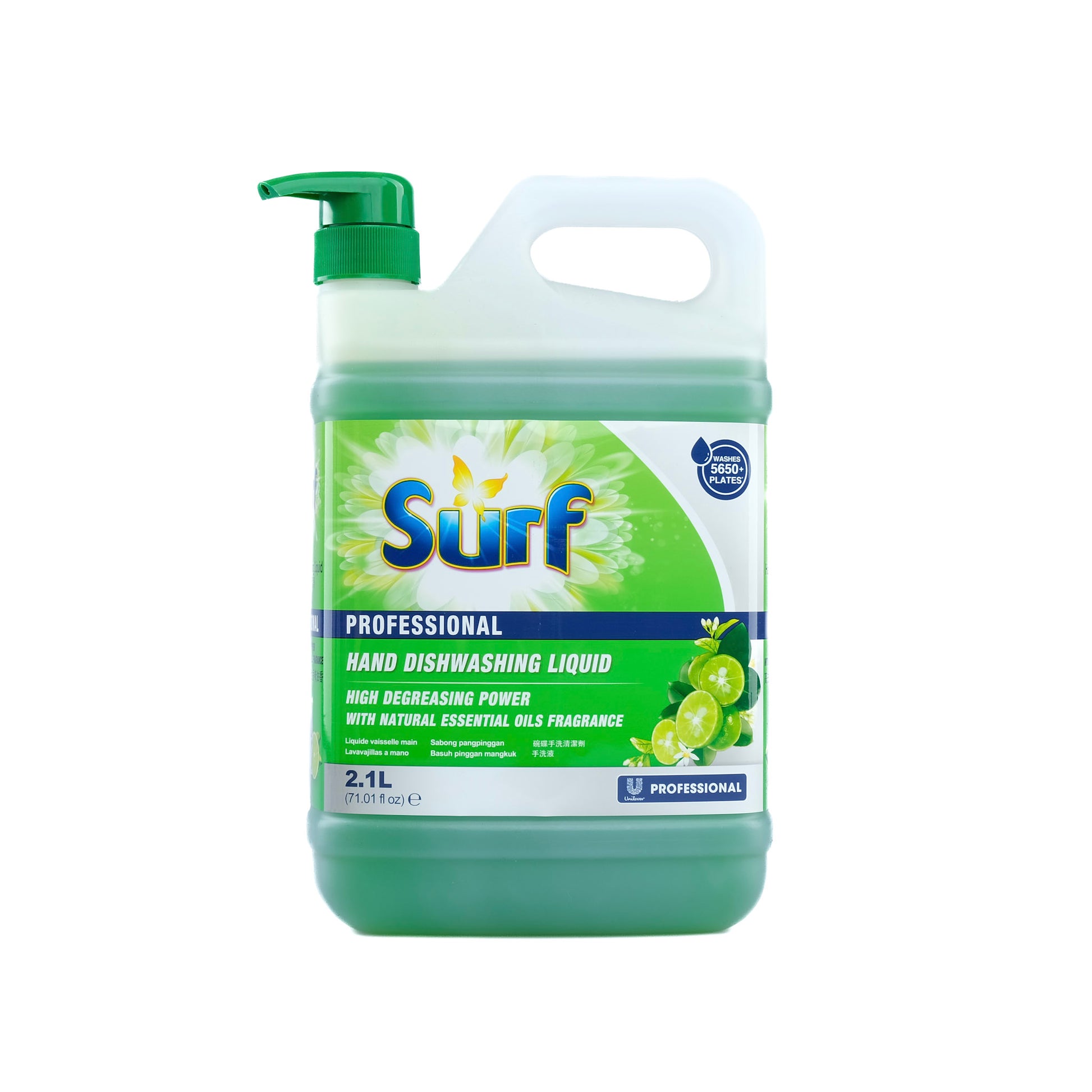 Surf Professional Dishwashing Lime Pump 2.1L